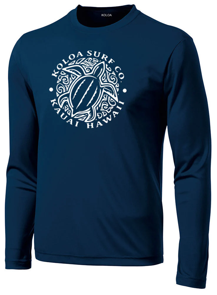 Koloa Honu Turtle Moisture Wicking Long Sleeve Tee - Image 6