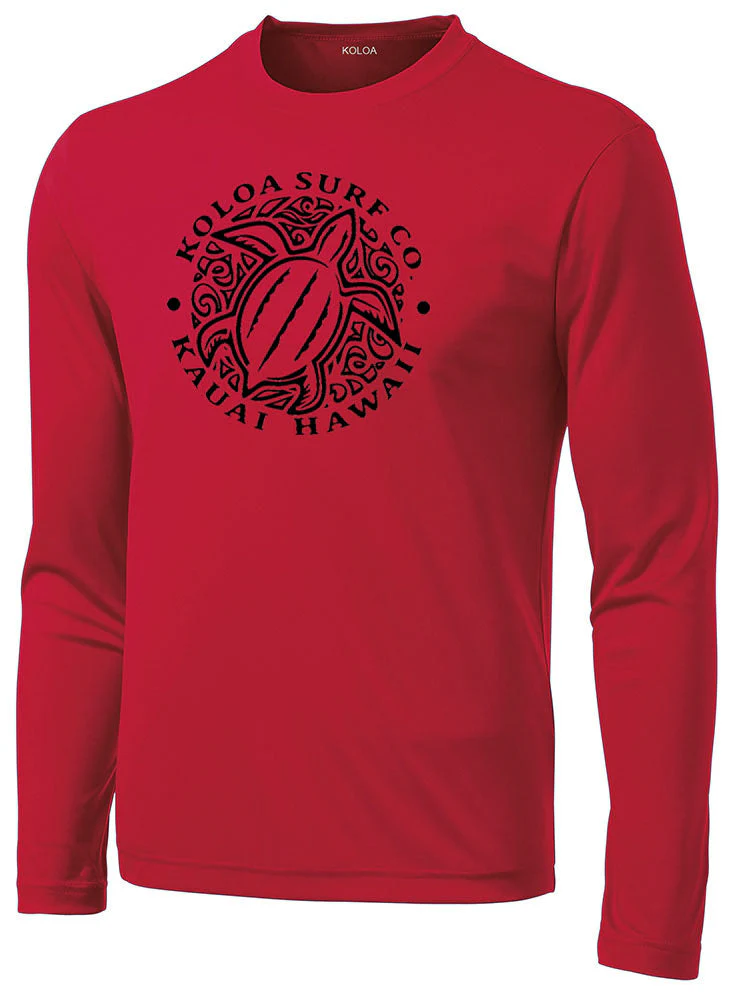 Koloa Honu Turtle Moisture Wicking Long Sleeve Tee - Image 7