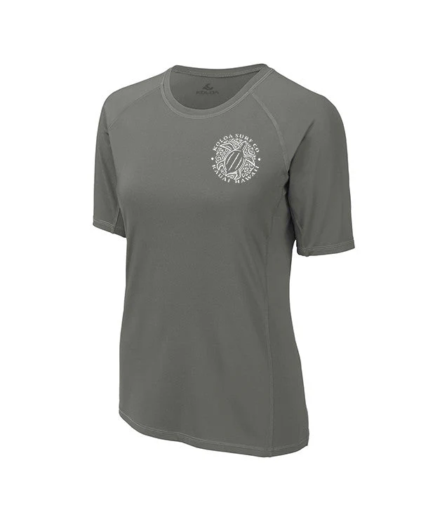 Koloa Honu Turtle Women's Short Sleeve Rash Guard - Image 5