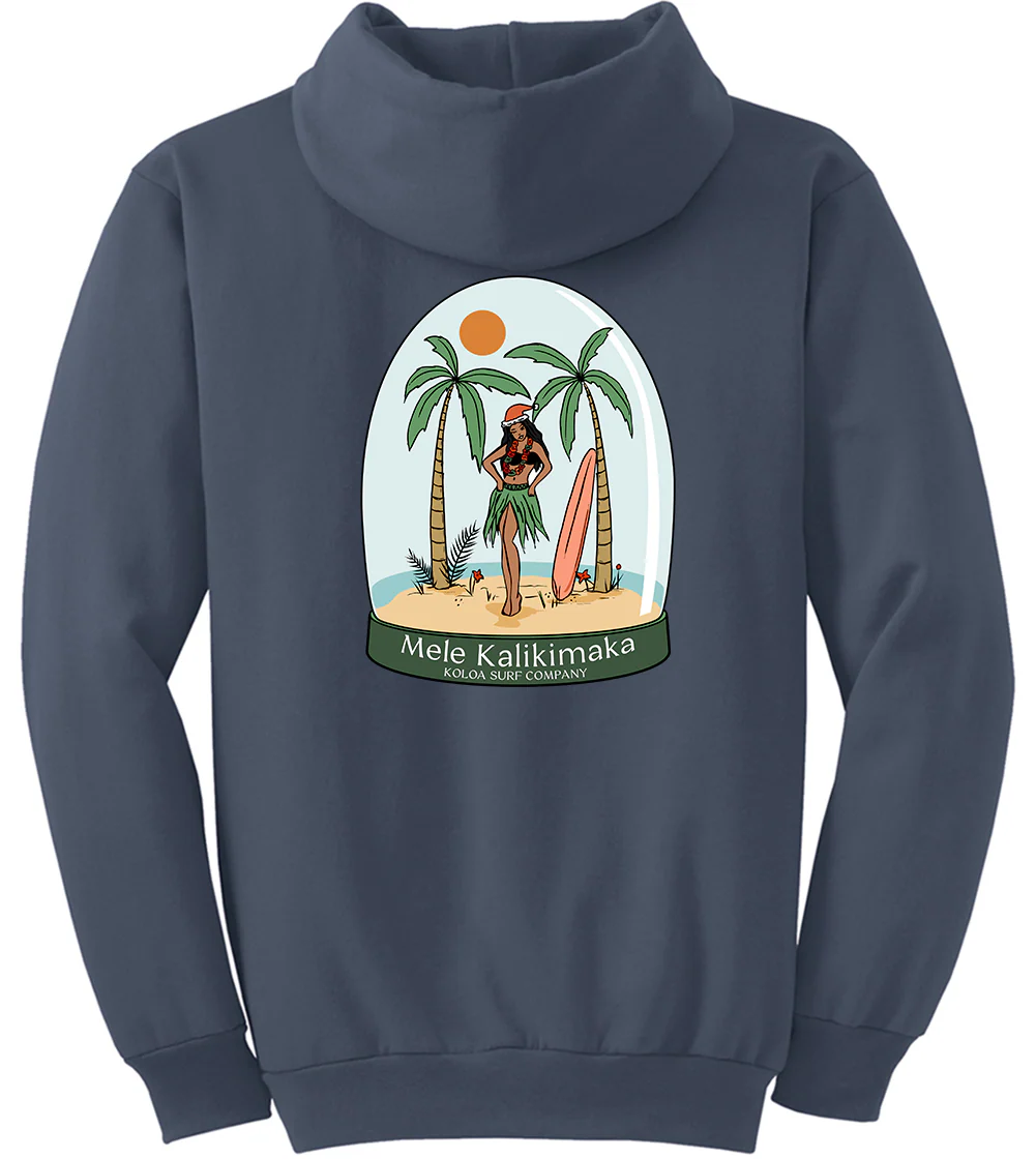 Koloa Hula Globe Hoodie - Image 6