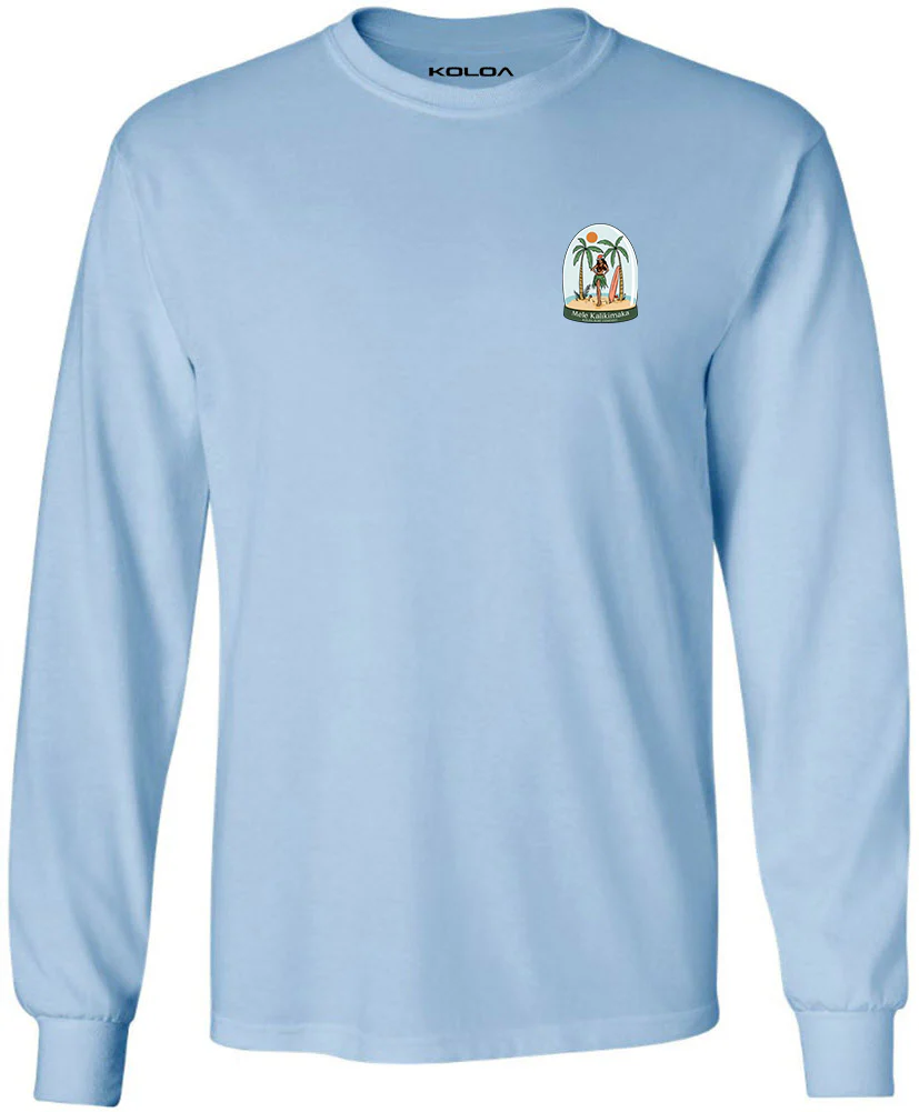 Koloa Hula Globe Long Sleeve T-Shirt - Image 11