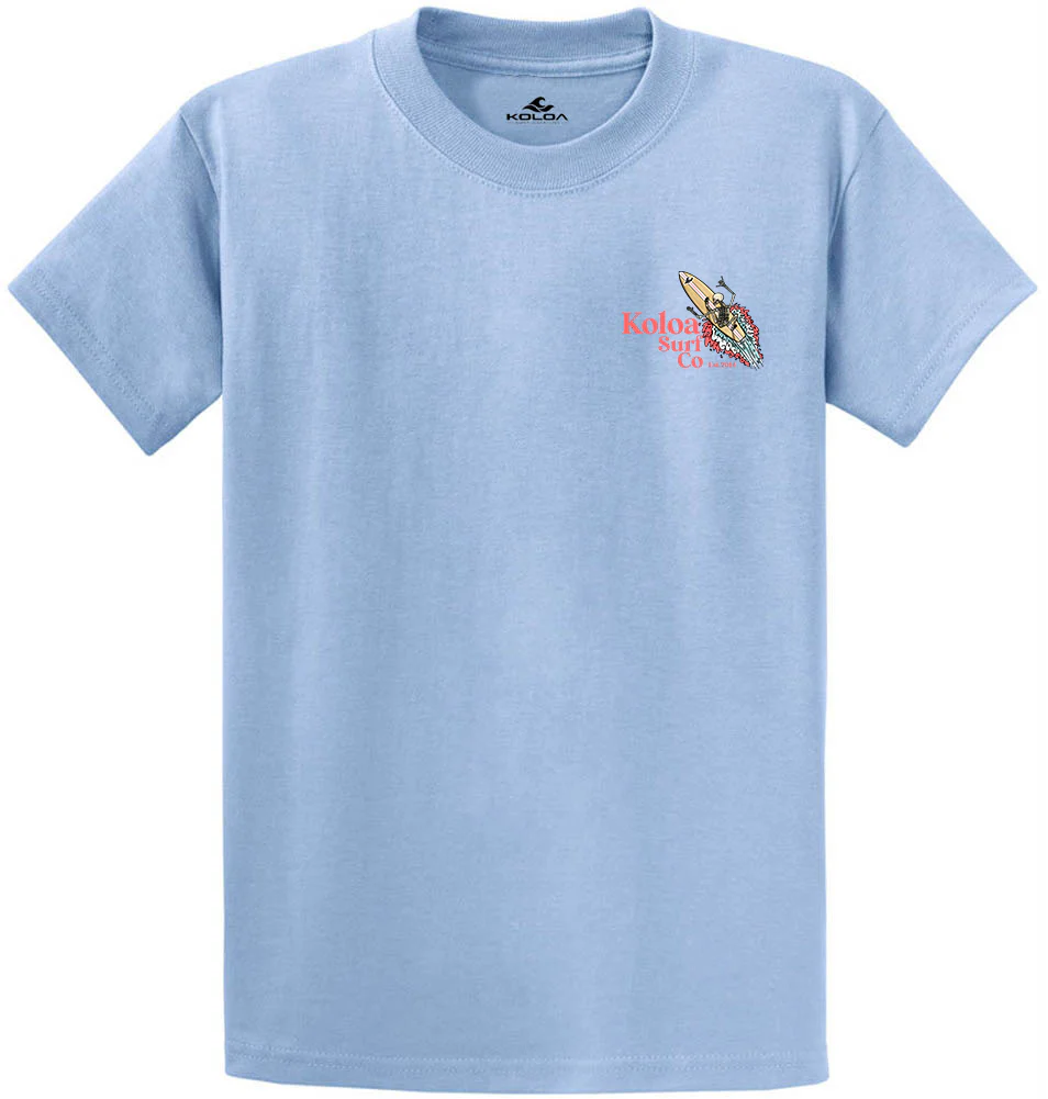 Koloa Living The Wave Skeleton Heavyweight T-Shirt - Image 11