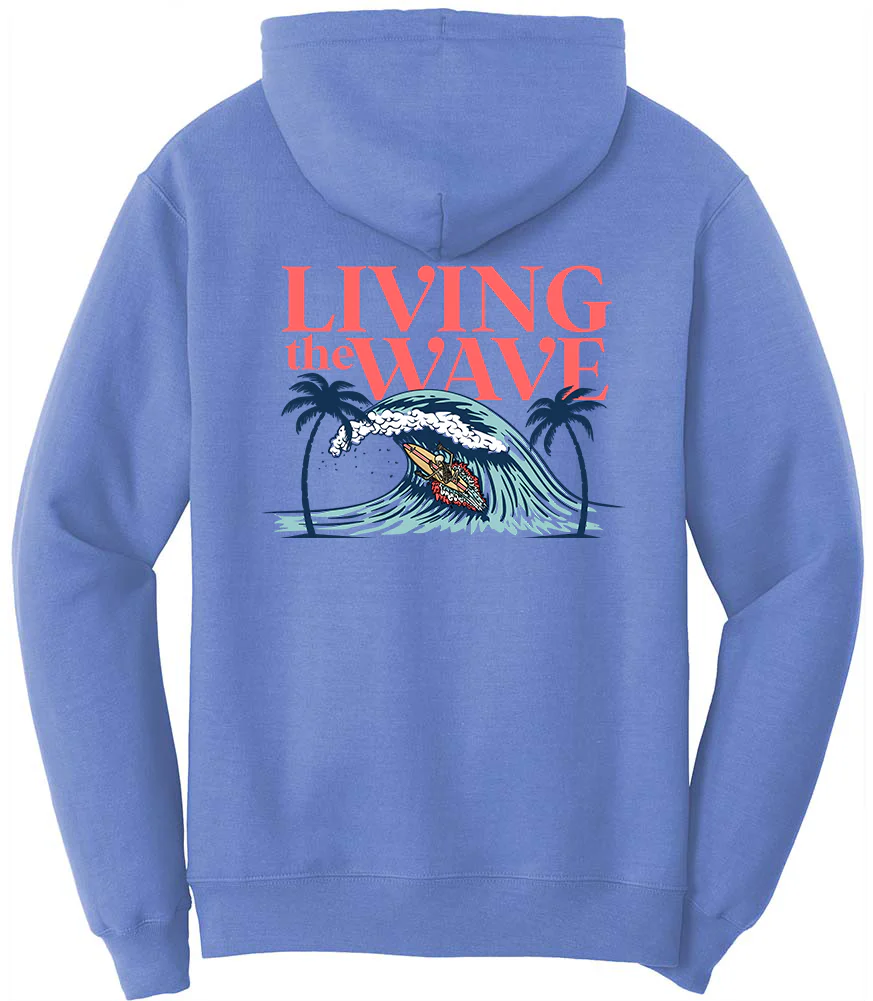 Koloa Living The Wave Skeleton Hoodie - Image 8