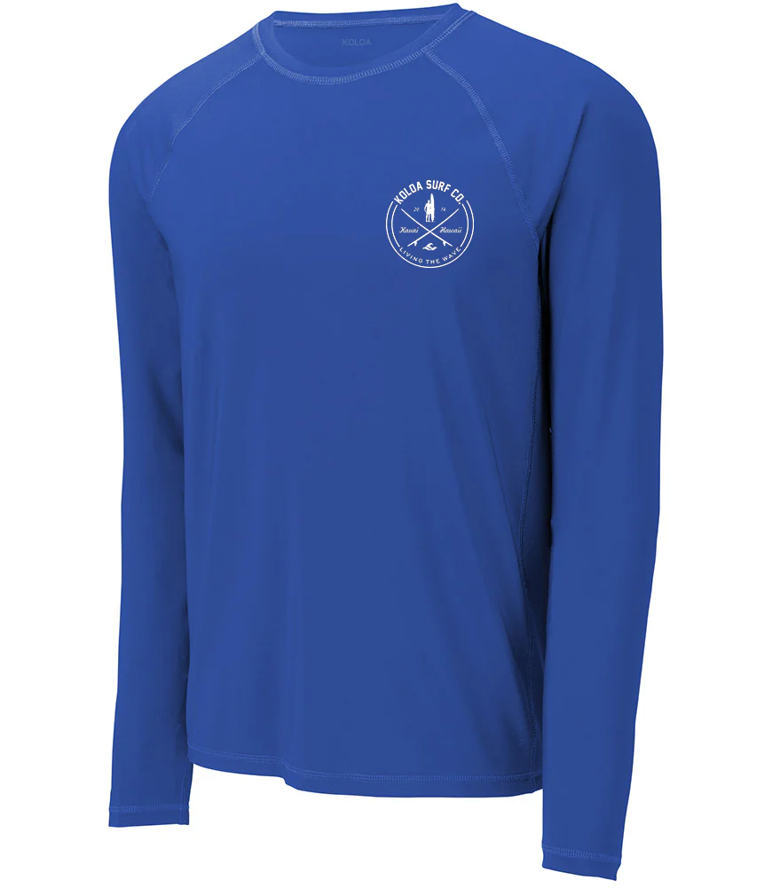 Koloa Looking For Waves Men's Long Sleeve Rash Guard - Image 4