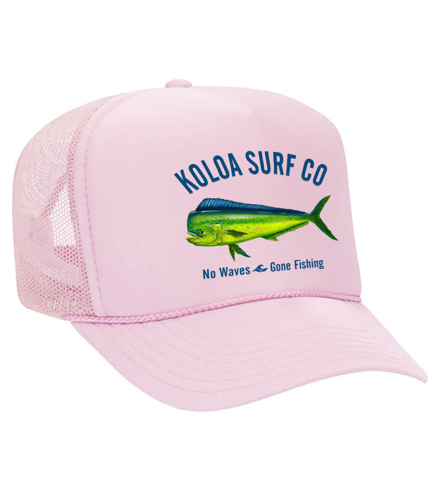 Koloa Mahi Mahi Foam Trucker Hat - Image 4