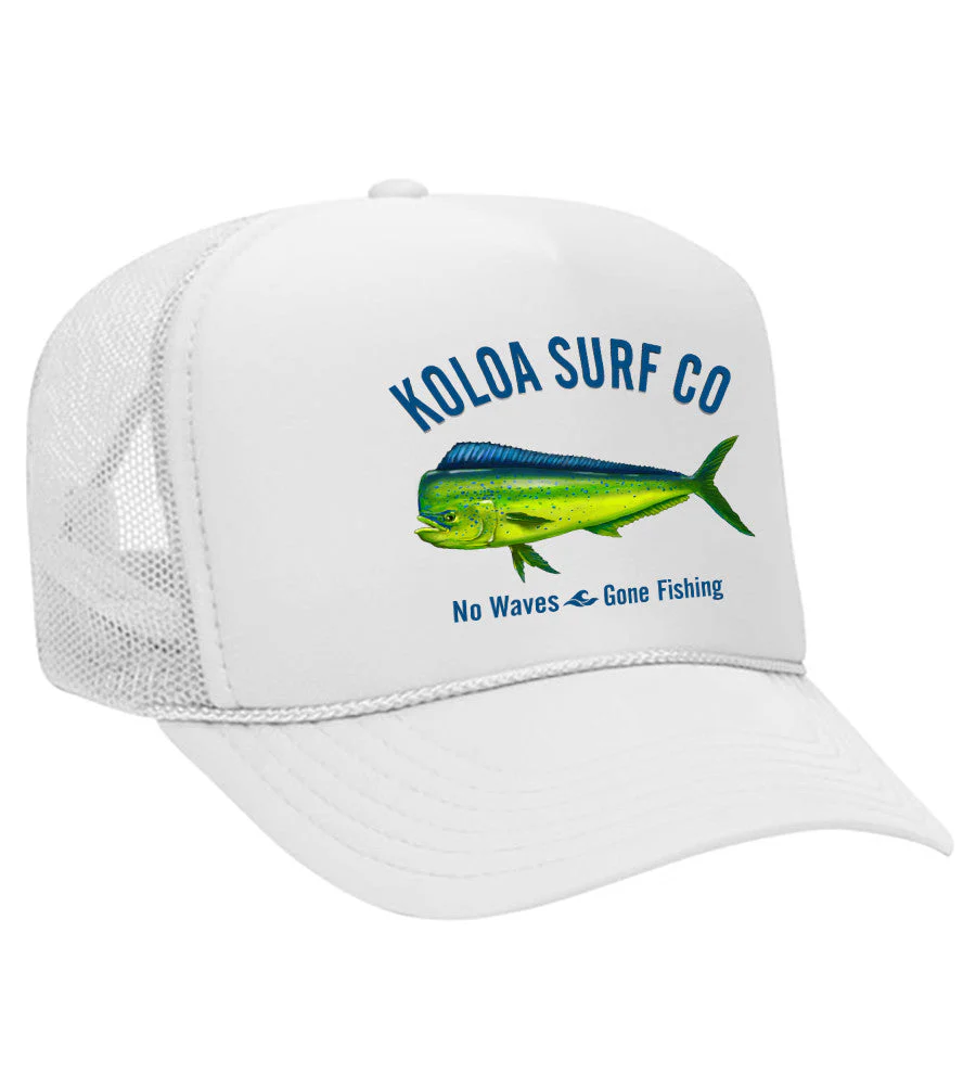 Koloa Mahi Mahi Foam Trucker Hat - Image 6