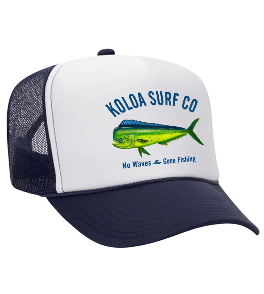 Koloa Mahi Mahi Foam Trucker Hat - Image 7