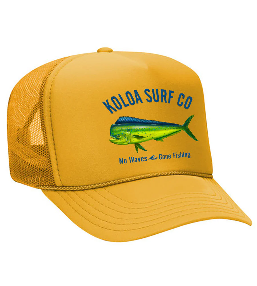 Koloa Mahi Mahi Foam Trucker Hat - Image 9