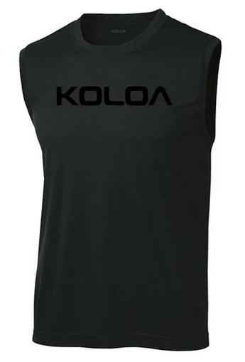 Koloa Original Logo Moisture Wicking Sleeveless T-Shirt - Image 2