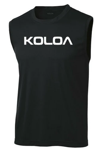 Koloa Original Logo Moisture Wicking Sleeveless T-Shirt - Image 5