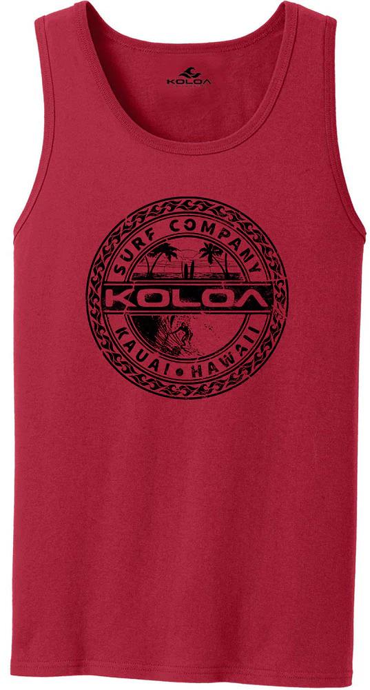 Koloa Palm & Waves Tank Top - Image 5
