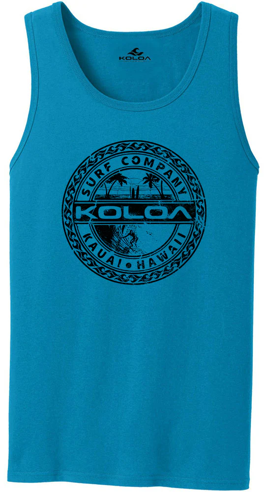 Koloa Palm & Waves Tank Top - Image 6