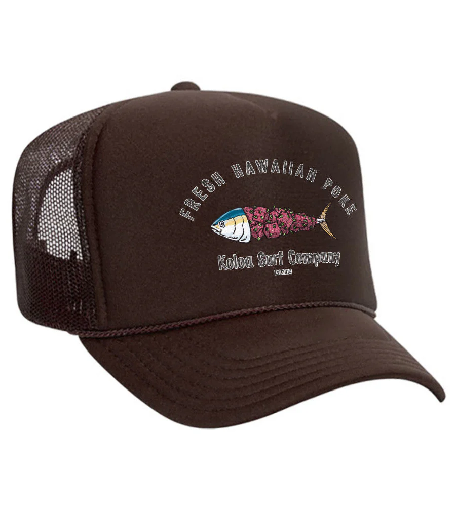 Koloa Poke Foam Trucker Hat - Image 5