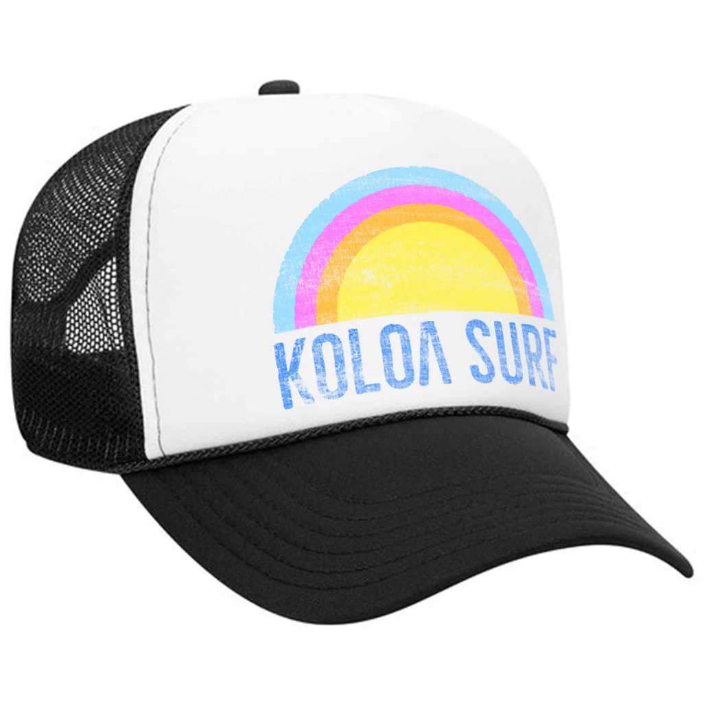 Koloa Rainbow Trucker Hat - Image 6