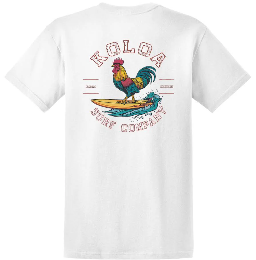Koloa Salty Rooster Heavyweight T-Shirt - Image 8