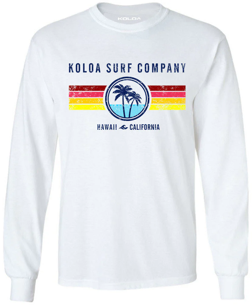 Koloa Seas & Stripes Long Sleeve T-Shirt - Image 2