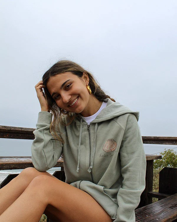 Koloa Seashell Zip-Up Hoodie - Image 3