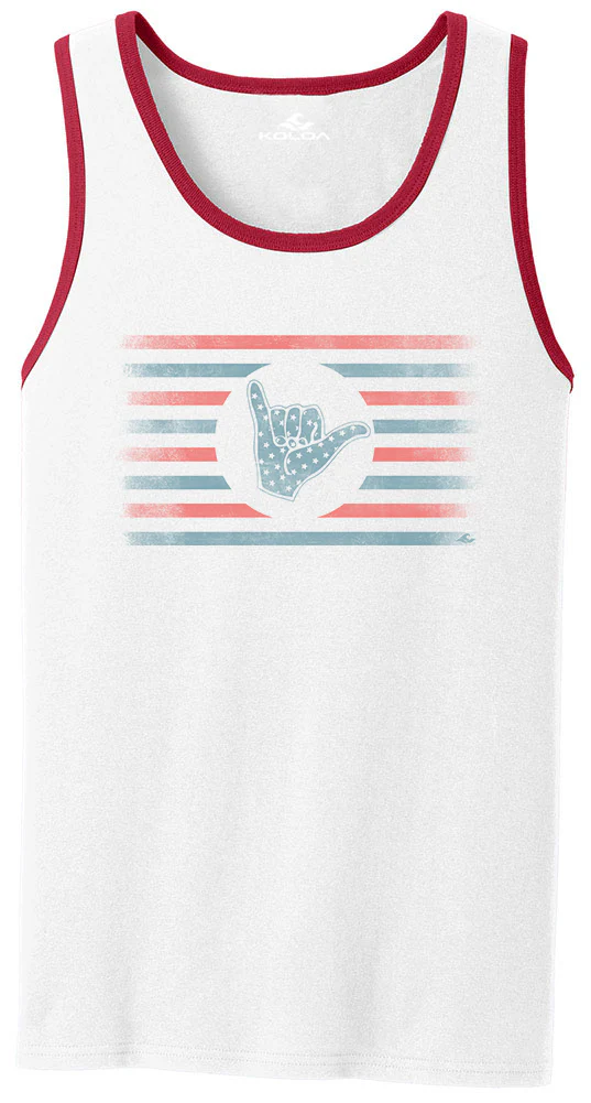 Koloa Shaka Flag Tank Top - Image 4