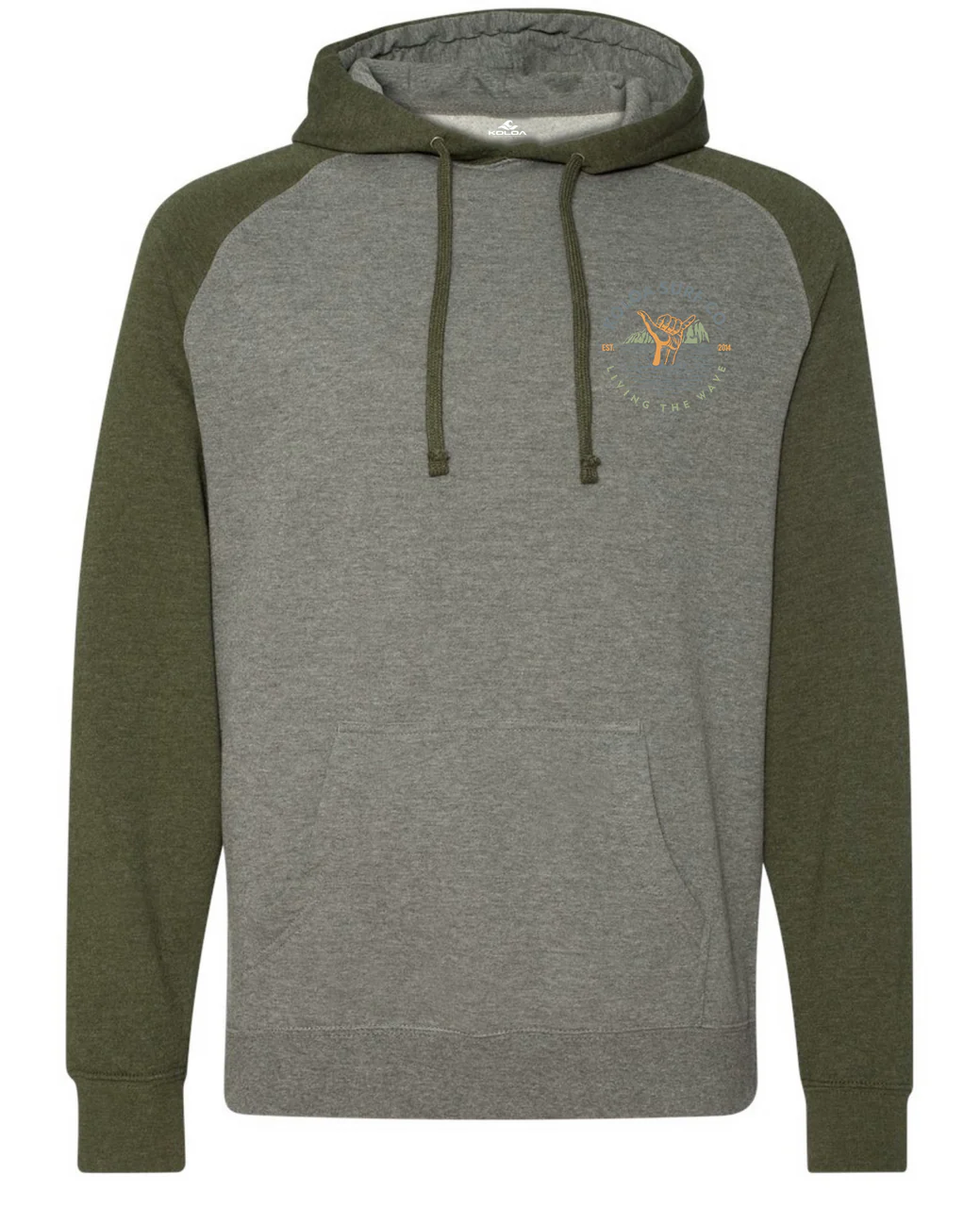 Koloa Shaka Raglan Hoodie - Image 2