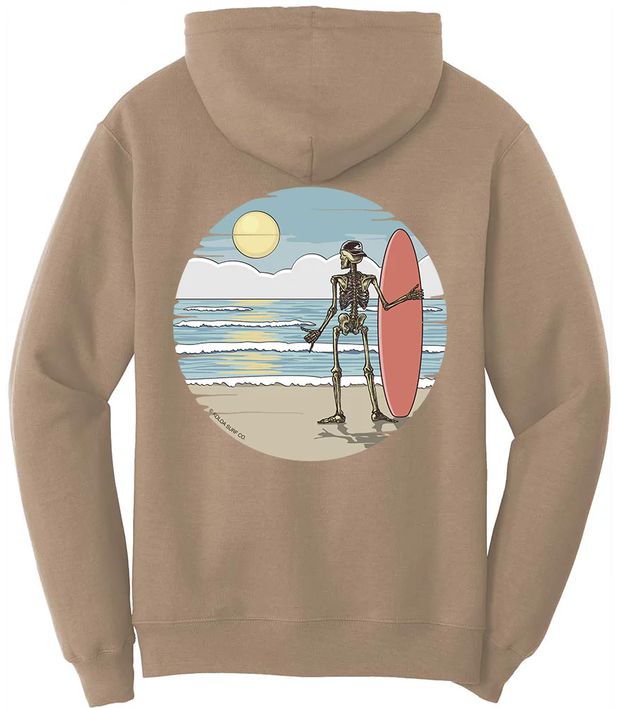 Koloa Shaka Skeleton Hoodie - Image 4