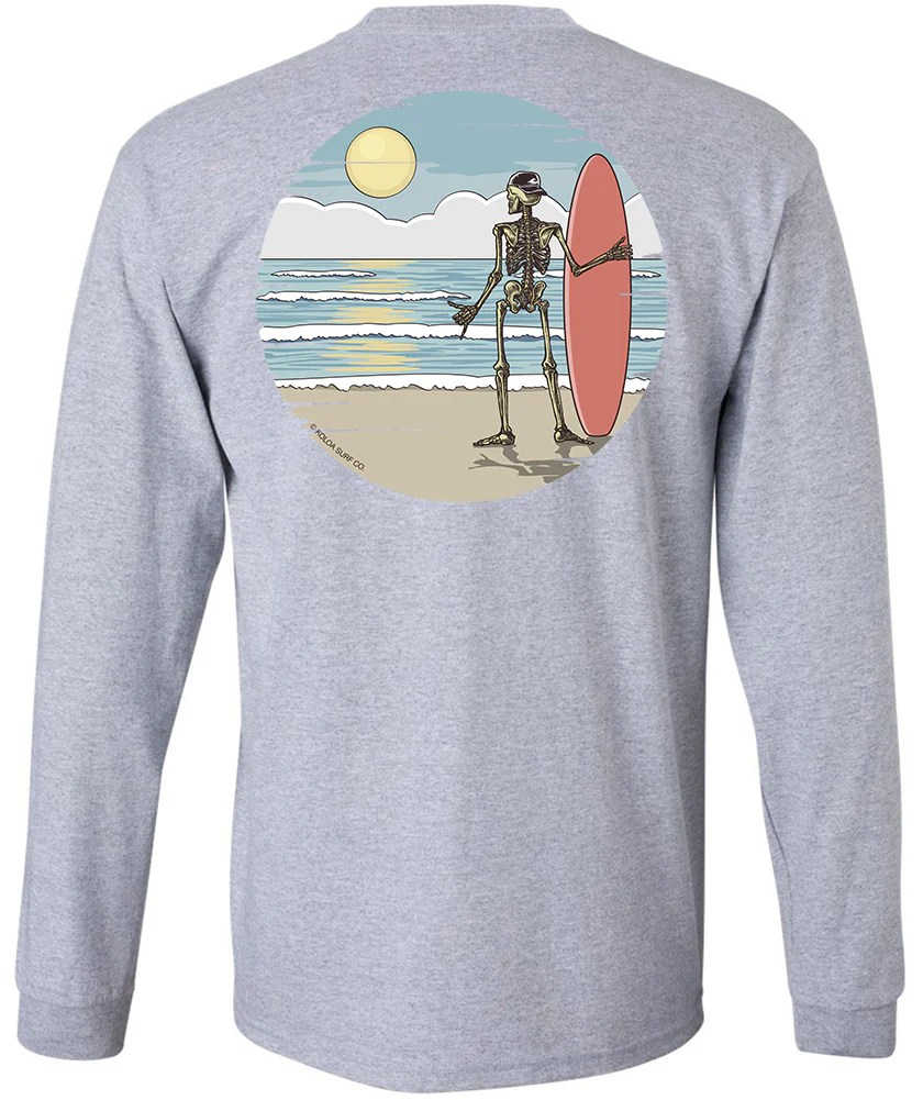 Koloa Shaka Skeleton Long Sleeve - Image 4