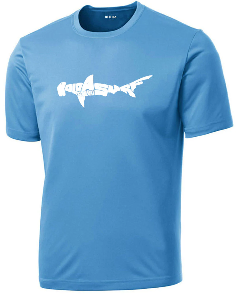 Koloa Shark Moisture Wicking T-Shirt - Image 9