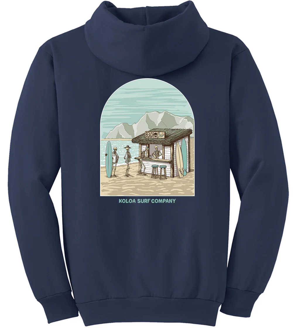 Koloa Skeleton Bar Hoodie - Image 4