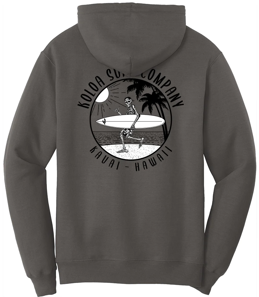 Koloa Skeleton Gone Surfin Hoodie - Image 6