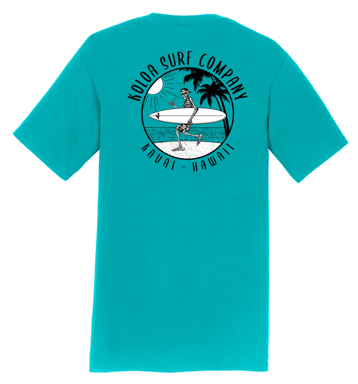 Koloa Skeleton Gone Surfin Lightweight T-Shirt - Image 6