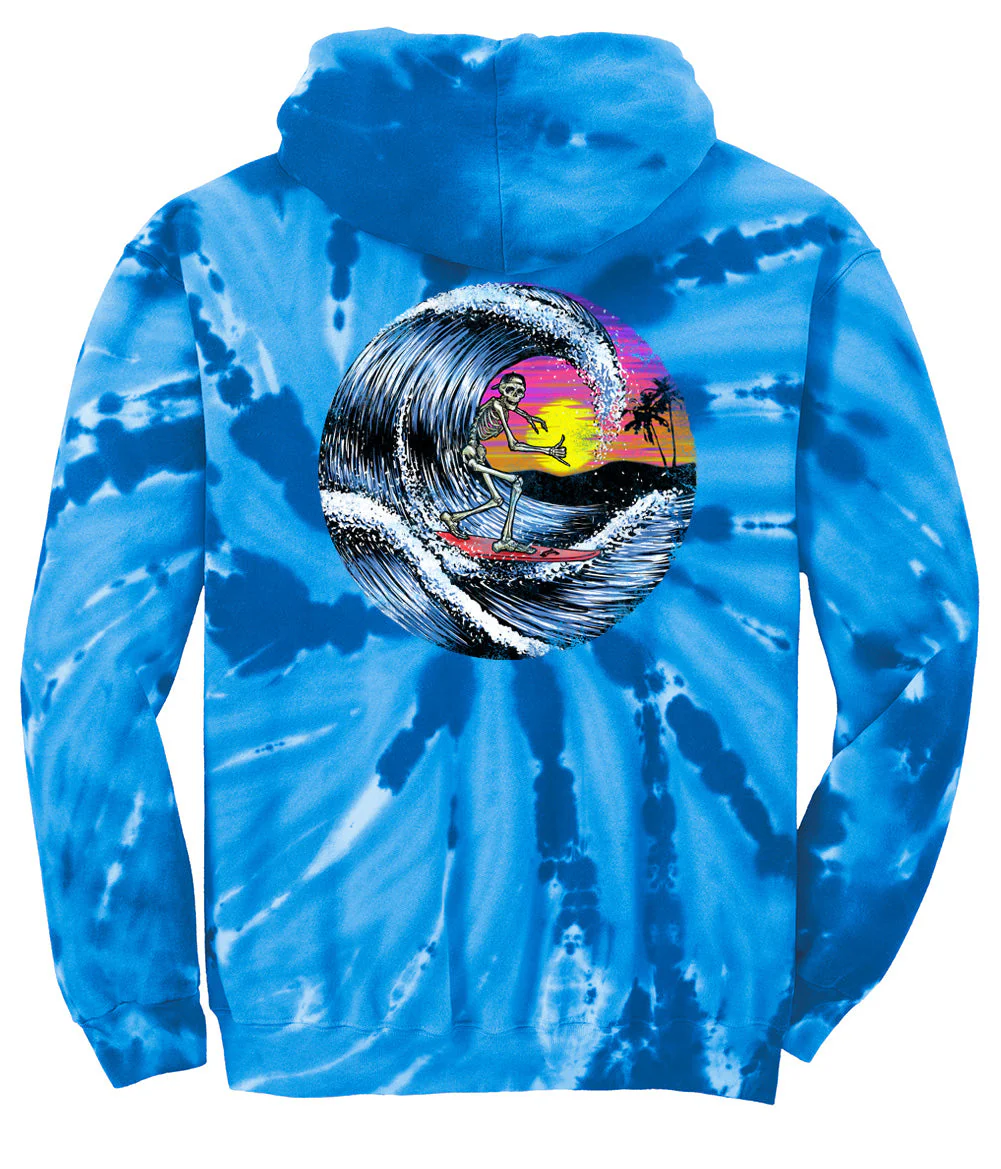 Koloa Spooky Surfer Tie-Dye Hoodie - Image 6