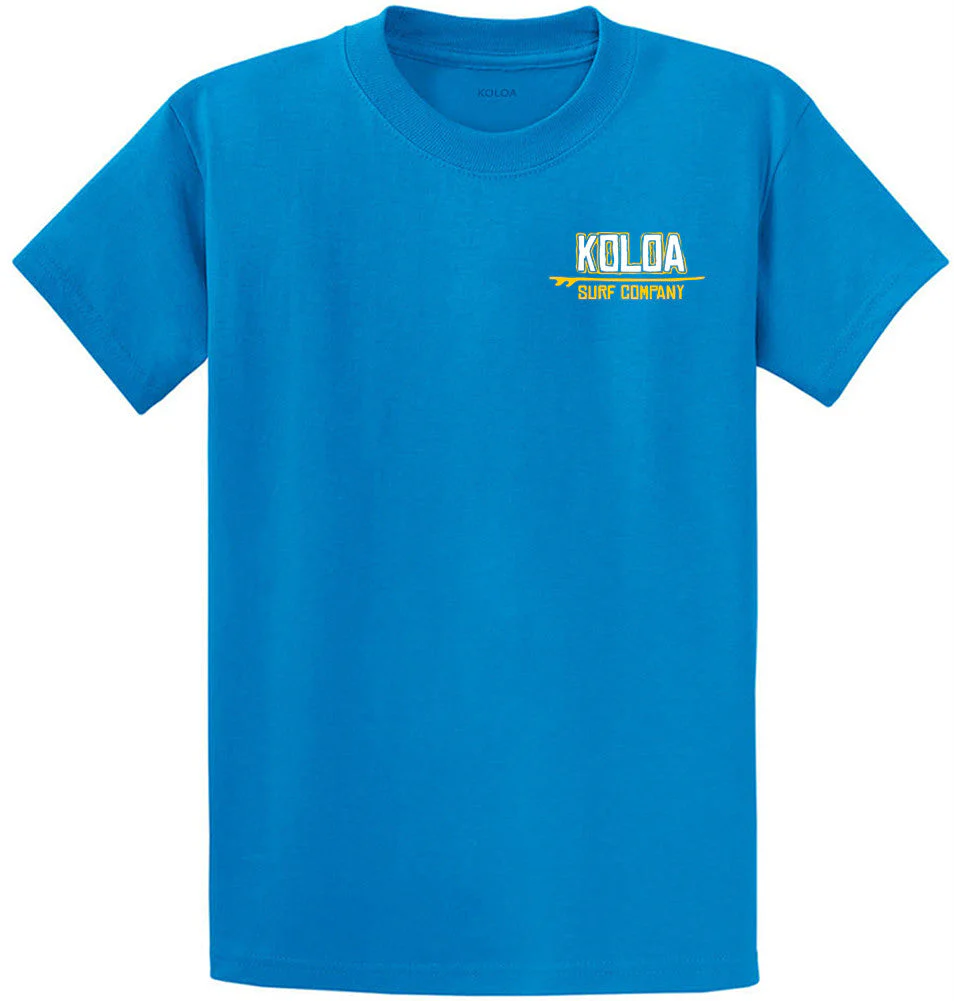 Koloa Stylized Surfboard Youth T-Shirt - Image 5