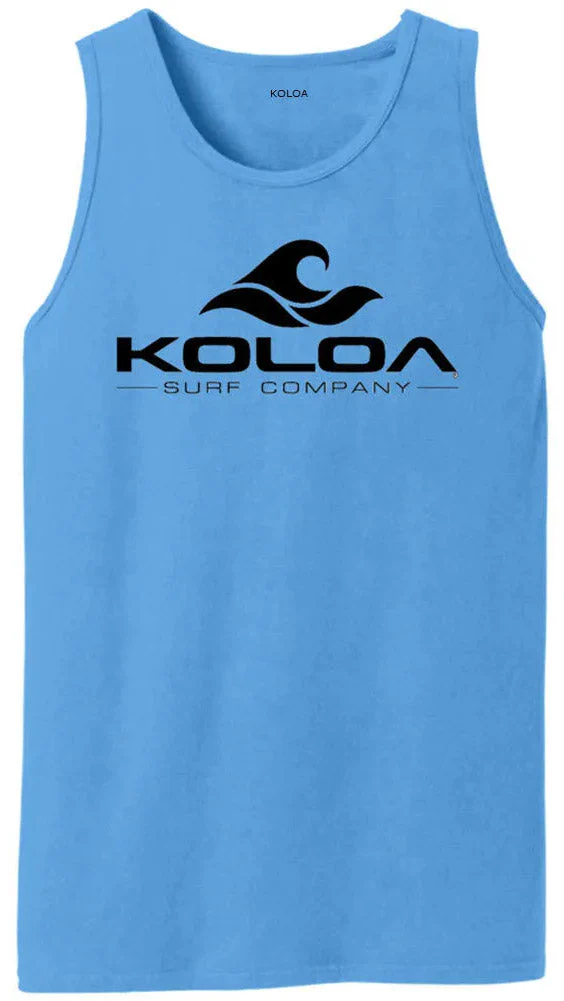 Koloa Surf Classic Wave Pigment-Dyed Tank Tops - Image 4