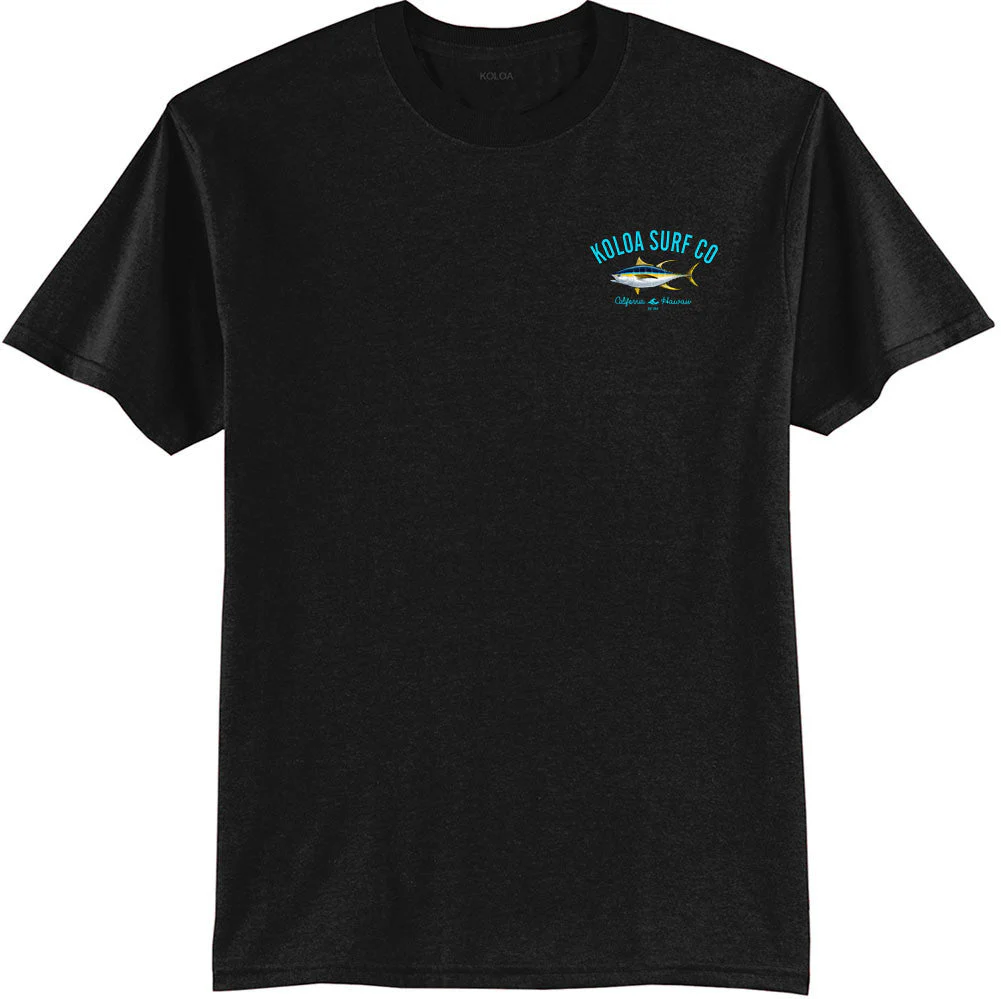 Koloa Surf Company Yellowfin Tuna 50/50 T-Shirt - Image 2