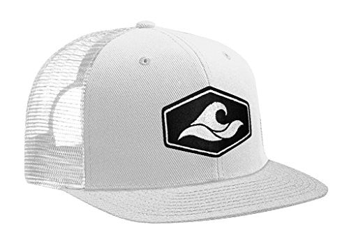 Koloa Surf Hexagon Patch Logo Mesh Snapback Hats - Image 3