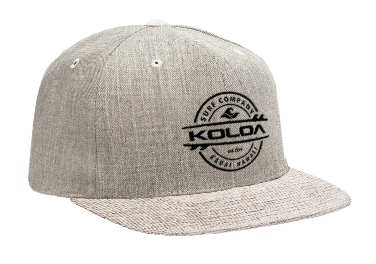 Koloa Surf Premium Embroidered Thruster Logo Snap-Back Hat - Image 6
