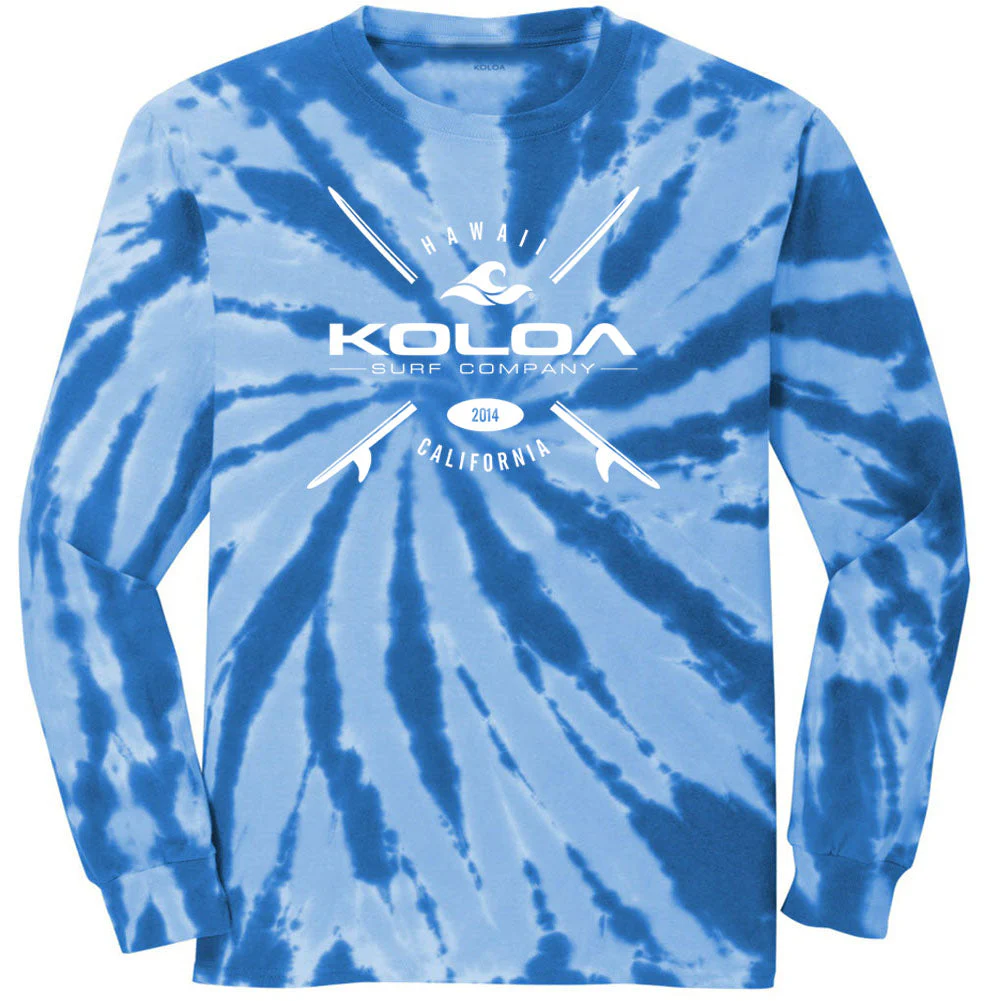 Koloa Surf X Boards Long Sleeve Tie-Dye T-Shirt - Image 6