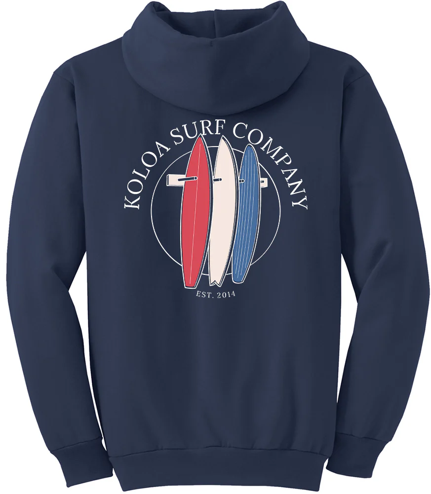 Koloa Surfboard Stack Hoodie - Image 2