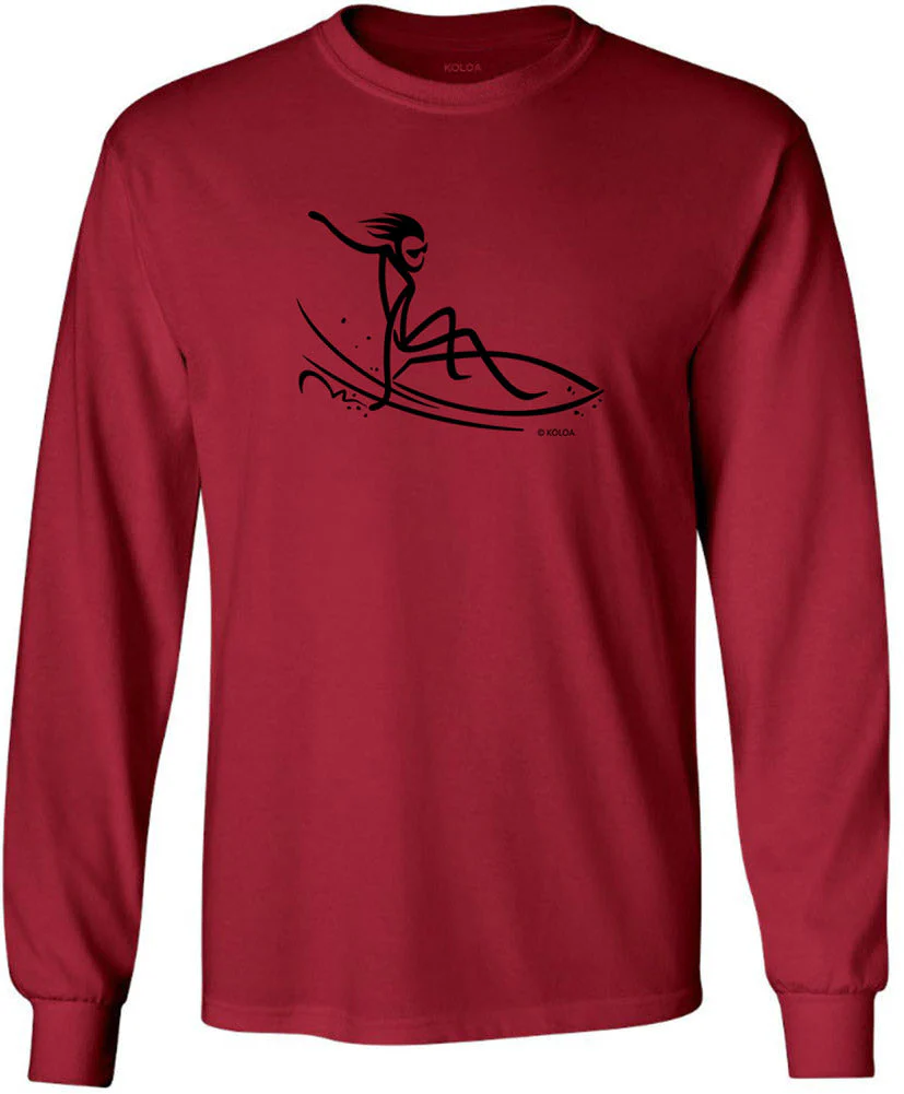 Koloa Surfer Dude Long Sleeve T-Shirt - Image 7