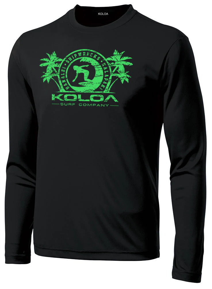 Koloa Surfer Girl Moisture Wicking Long Sleeve Tee - Image 4