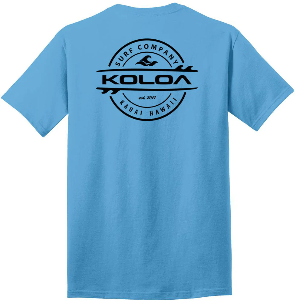 Koloa Thruster Surfboards Heavyweight T-Shirt - Image 4
