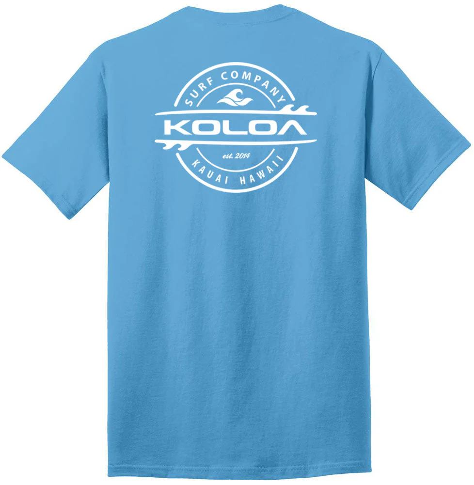 Koloa Thruster Surfboards Heavyweight T-Shirt - Image 6