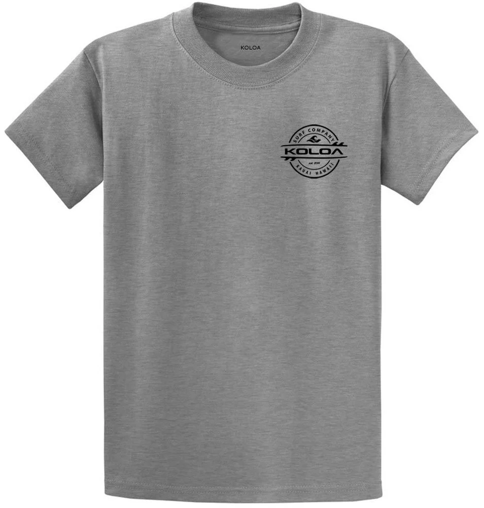 Koloa Thruster Surfboards Heavyweight T-Shirt - Image 7