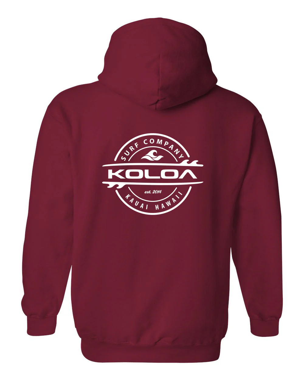 Koloa Thruster Surfboards Tall Hoodie - Image 14
