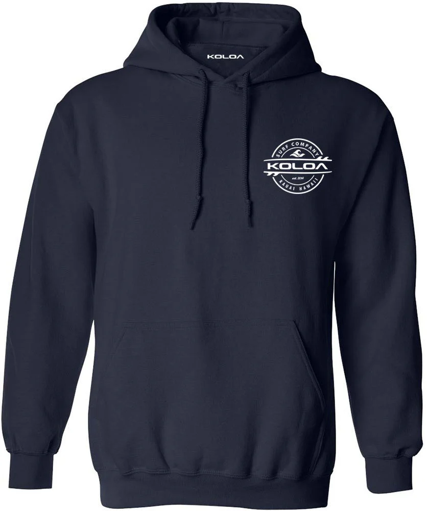 Koloa Thruster Surfboards Tall Hoodie - Image 23