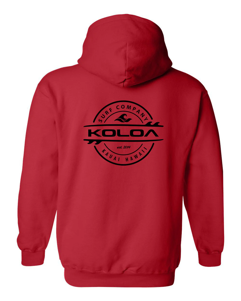 Koloa Thruster Surfboards Tall Hoodie - Image 30