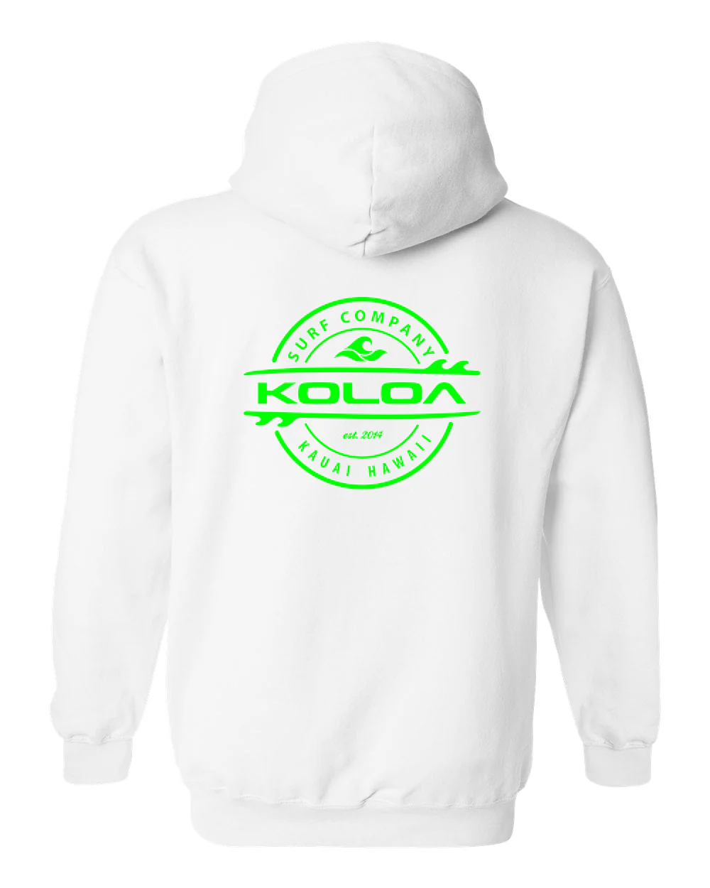 Koloa Thruster Surfboards Tall Hoodie - Image 35