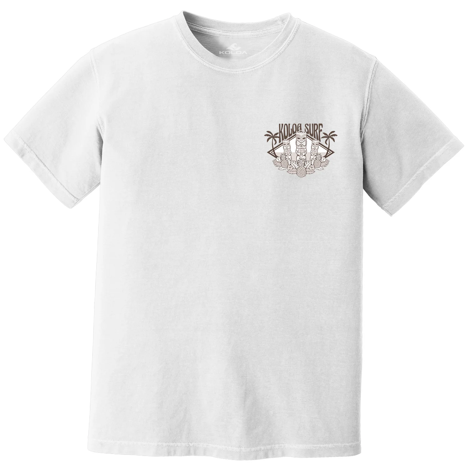 Koloa Tikis Pigment Dye T-Shirt - Image 3