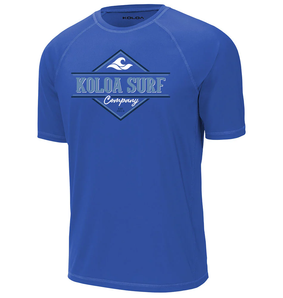 Koloa Tunnels Short Sleeve Men's Rash Guard - Image 4