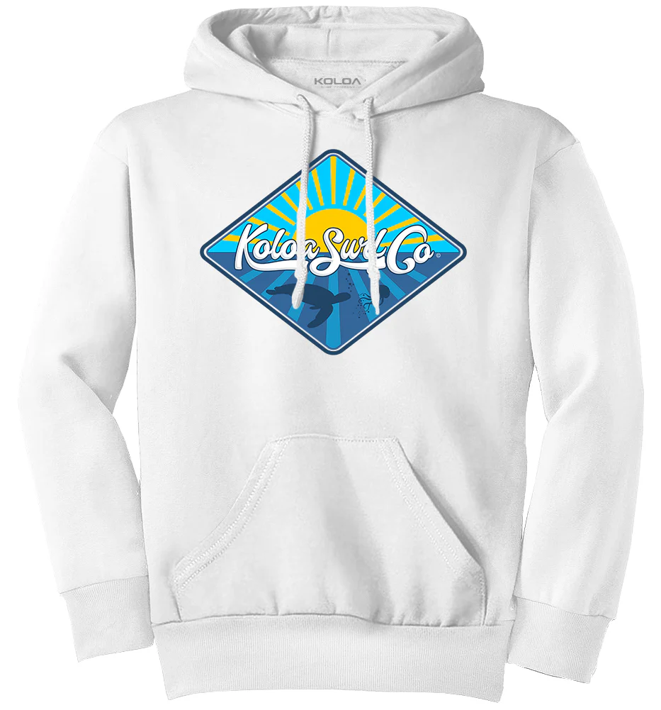Koloa Turtle Sunset Youth Hoodie - Image 2