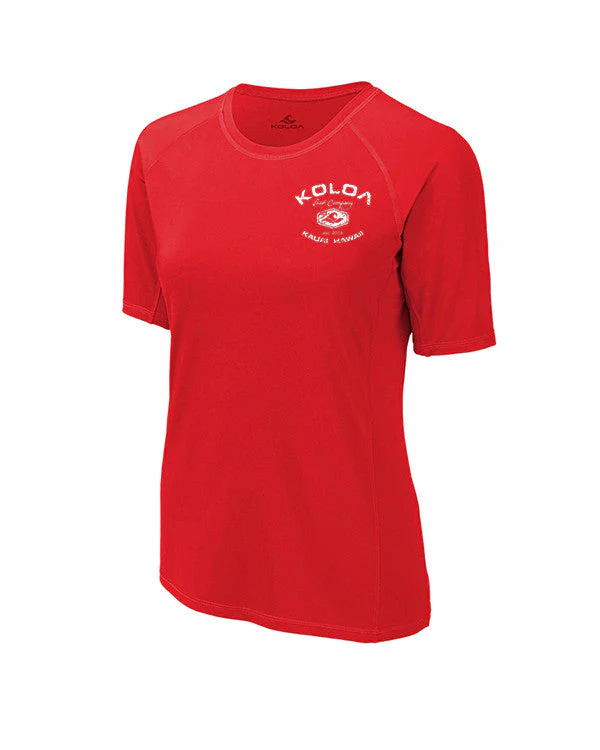 Koloa Vintage Arch Women's Short Sleeve Rash Guard - Image 4